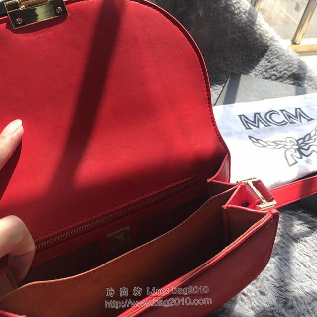 MCM女包 原單 2018春夏爆品 Trisha系列手袋 MCM單肩包 MCM斜跨女包 明星同款  mdmc1298